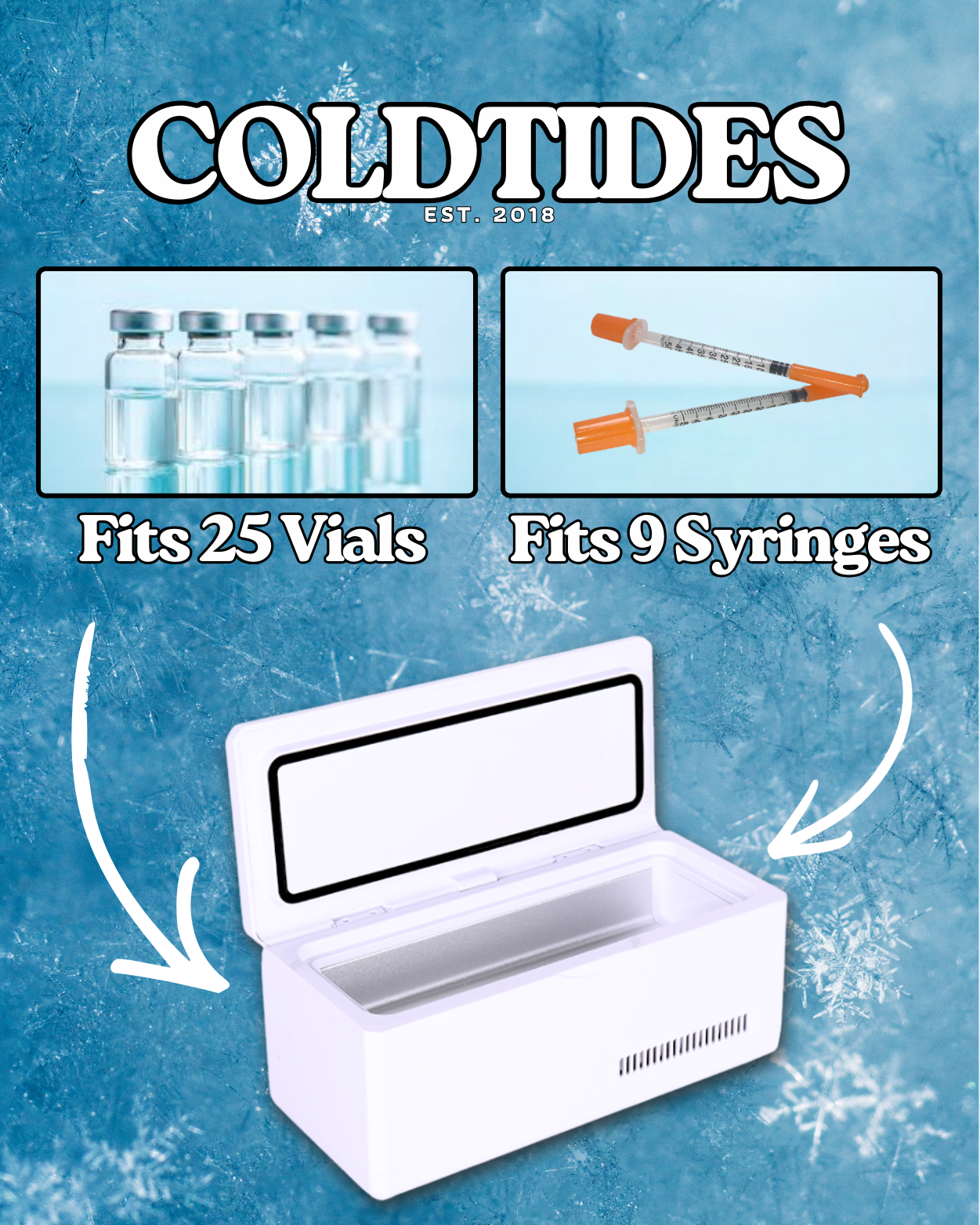 ColdTides™ Portable Fridge